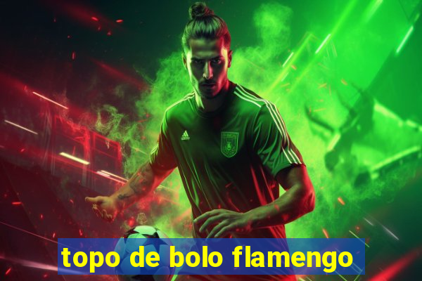 topo de bolo flamengo